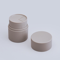 Conteneurs de déodorant PP écologiques personnalisés petit tube d'emballage push-up rond de luxe pour bâton de déodorant