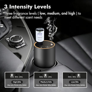 ピュアエッセンシャルオイル車水なしアロマセラピーディフューザー自動香りスプレー家庭用充電式エッセンシャルオイルディフューザー - Product Image 2