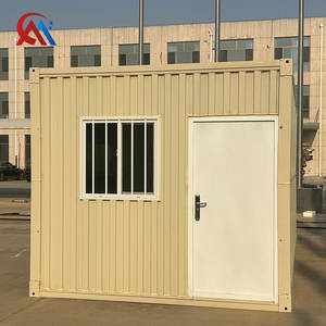 Casa <span class=keywords><strong>Container</strong></span> Pieghevole in Cartone Ondulato 20ft con Design Antivento per Dormitorio del Personale, Alloggio Prefabbricato - Product Image 2