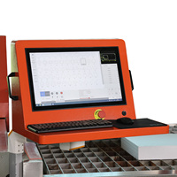 Machine de découpe au jet d'eau CNC 5000 bar SLV50 avec tête de meulage Machine à jet d'eau AC 5 axes