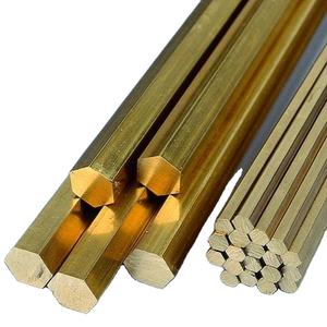 Varilla de Latón Amarillo de Longitud Personalizada con Servicios de Doblado y Corte, 90% de Contenido de Cobre para Aplicaciones Industriales (1~20m) - Product Image 1