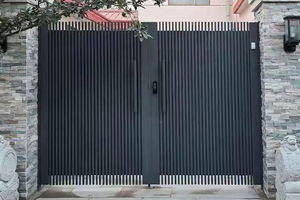 Puerta de aluminio automática para <span class=keywords><strong>casa</strong></span>, diseño de precio de suministro directo de fábrica, hecho en china - Product Image 6