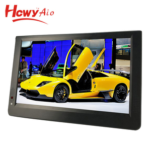 Téléviseur numérique portable intelligent LCD mini 12 pouces compatible DVB-T / ATSC, 1366*768, avec AV TV USB TF Card - Product Image 1