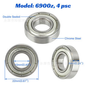 Axe de direction de moto Zhen Nirui 6900z M12 119mm en acier, pièce de rechange pour réparation - Product Image 3