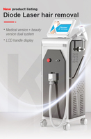 Professionnel nouveau indolore 755nm 808nm 1064nm Diode Permanente Laser épilation stationnaire utilisation commerciale équipement de beauté