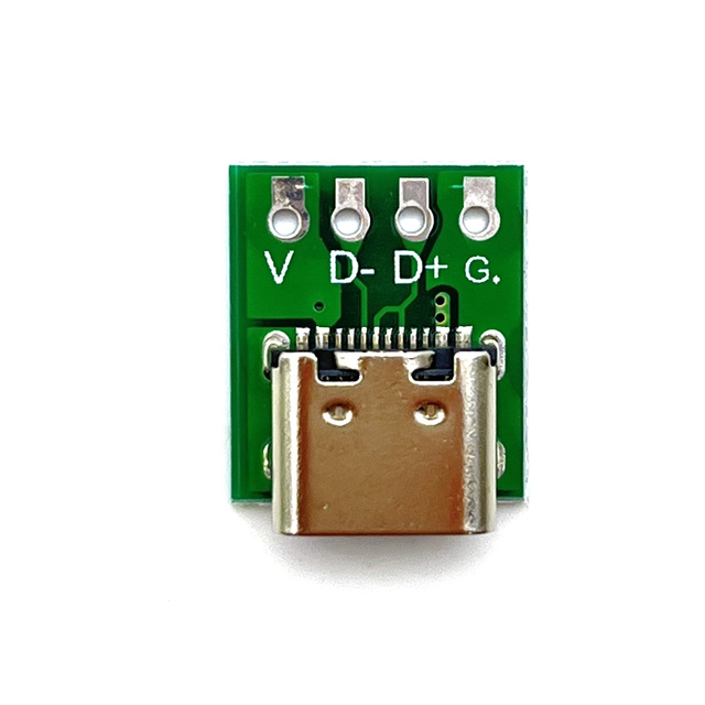 USB 3.1 Type C Connector 16 Pin Test Board Adapter 16P Connector Socket for Data Line Wire Cable Transfer