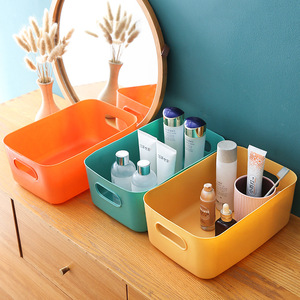 Book desktop cosmetics <b>storage</b> <b>box</b>, miscellaneous items organizer, <b>storage</b> basket, plastic snacks household kitchen <b>storage</b> <b>box</b> - Product Image 1