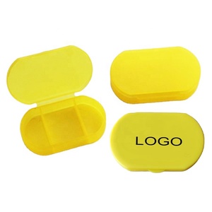 Portapillole Promozionale per Cani e Gatti, Dispenser Giornaliero a 3 Scomparti, Piccolo Organizzatore in Plastica per Pillole, Regalo per Ospedali Veterinari - Product Image 1