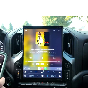 Daolutong Amélioré Android 13 Autoradio GPS Navigation Tableau de Bord Stéréo pour Carplay <span class=keywords><strong>Chevrolet</strong></span> <span class=keywords><strong>Silverado</strong></span>/GMC <span class=keywords><strong>2021</strong></span> DSP Lecteur DVD - Product Image 1