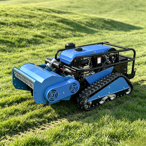 Tondeuse robot chenillée télécommandée à lame en Y, 800 mm, moteur essence <span class=keywords><strong>4</strong></span> temps, pour terrains en pente et vergers - Product Image 5