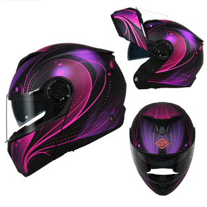 Casque de Moto Intégral <span class=keywords><strong>Homologué</strong></span> Rétro Casco <span class=keywords><strong>Enduro</strong></span> Casque de Sécurité Double Visière ABS Matériel pour Pinlock Moto Casque Modulab - Product Image 6