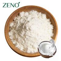 Poudre de lait de coco soluble en eau séchée par atomisation, blanc cassé, fine poudre 80-100 mesh, matière première pour boissons solides, fournie directement par l'usine