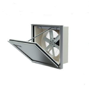 Ventilateur axial SODECA 24 pouces avec pales en alliage d'aluminium, 2900 tr/min, roulement à billes, blanc, pour ventilation d'étable électrique - Product Image 5