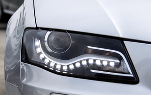 ไฟหน้าแบบประกอบครึ่งชุดรุ่นใหม่ขายตรงจากโรงงานสำหรับ <span class=keywords><strong>Audi</strong></span> A4 B8ปี2008–2012พร้อมหลอดไฟ H9แบบซีนอน HID รหัส8K0 941 029 <span class=keywords><strong>AQ</strong></span>/ 8K0 941 030 <span class=keywords><strong>AQ</strong></span> - Product Image 4