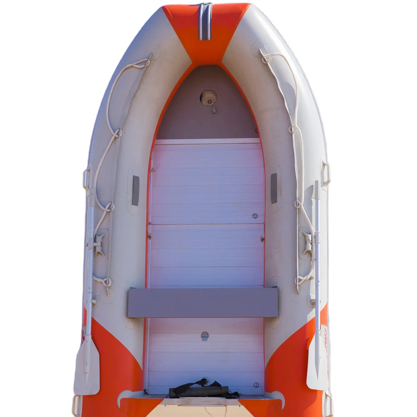 2023 hot Sell Inflatable boat small luxury yacht 3.6m 12ft big back storage inflatable aluminum hull