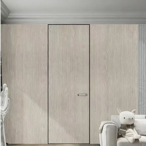 <span class=keywords><strong>Porta</strong></span> Invisibile Senza Telaio Ultra Sottile in Alluminio con Struttura a Nido d'Ape in Legno per Interni Camera da Letto - Product Image 3