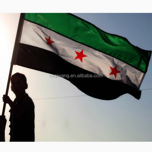 Révolution libre Personnalisé votre propre conception Révolution du drapeau syrien dans le drapeau de la révolution Écharpe du drapeau syrien sans la Syrie - Product Image 6
