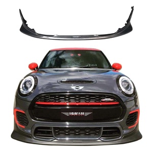 Divisor de labio delantero de fibra de carbono estilo AG para <span class=keywords><strong>MINI</strong></span> JCW F55 F56 F57 Kit de carrocería de barbilla delantera - Product Image 1