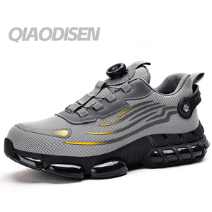 <span class=keywords><strong>Scarpe</strong></span> <span class=keywords><strong>Antinfortunistiche</strong></span> da Uomo con Punta in Acciaio, Traspiranti, Antiurto, Antiperforazione, Antiscivolo, Leggere e Comode <span class=keywords><strong>per</strong></span> Uso in Cantiere e Fabbrica - Product Image 1