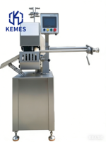 Máquina Automática KEMES de Doble Cizalla para Cortar y Sellar Salchichas, Nueva Condición, Máquina de Perforación y Engarzado 1.5Kw 120 Ciclos/Min