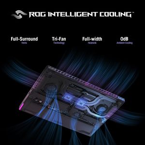 Ordinateur portable de jeu Asus Rog Strix G16 16 pouces 2.5K 240Hz Rtx 5070 Ryzen 9 32 Go de RAM 1 To SSD Windows 11 Clavier rétroéclairé - Product Image 2