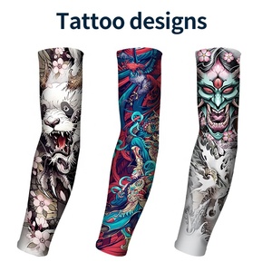 Manches de <span class=keywords><strong>tatouage</strong></span> GOLOVEJOY HB15 imprimées, tissu en soie glacée d'été, respirant, séchage rapide, anti-ultraviolet, manches de <span class=keywords><strong>bras</strong></span> rafraîchissantes pour <span class=keywords><strong>tatouage</strong></span> - Product Image 6