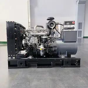 Cummins motor 6bt 5.9 90kw santral ile 90kw su soğutmalı dizel jeneratör