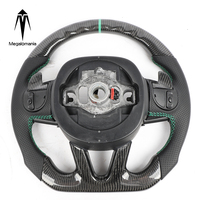 Volant en fibre de carbone véritable pour Dodge SRT Charger Challenger SRT HELLCAT 2015-2024, volant de course