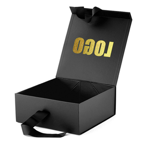 Matte Folding Rigid Paper Packaging Box Custom Magnetic Lid Closure Gift White Cardboard Boxes For Packiging