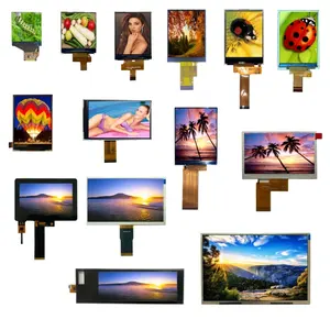 Açık yüksek parlaklık 1000 nits 800x480 resistive rezistif dokunmatik ekran 7 inç tft lcd modülü LCD panel lcd ekran