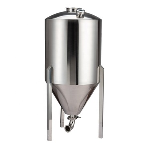 Fermentador de Cerveza Artesanal de Acero Inoxidable 304 de 100l, 200l, 500l, 50L, 2mm, para Producción de Cerveza, Venta Caliente - Product Image 1