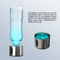 Type-C Charge ABS PC Matériau de qualité alimentaire Générateur d'hydrogène portable intelligent Bouteille d'eau
