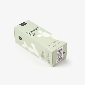 Caja de Embalaje de Papel Plegable Cuadrada Biodegradable Personalizada Reciclable, Caja de Cartón Cuadrada para Cosméticos - Product Image 4