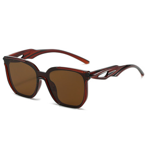 Verano nueva llegada mujeres avanzadas estilo europeo marco completo deporte montar anomalía marco cuadrado gafas de sol para exteriores - Product Image 5