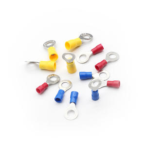 Terminal redondo preaislado de la serie Yaosheng RV, conector de cable azul 1.25-5S para fuente de alimentación CA/CC. - Product Image 1