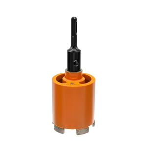 Janelai Diamond crown for concrete and brick, dry cut, adapter for perforator, (<strong>M16</strong>;SDS plus), microimpact, top dust removal - Product Image 4