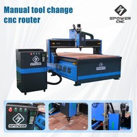 Mesin Router CNC 3 Axis Manual Tool Change & Mesin Router Milling