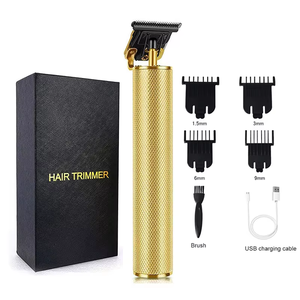 Tondeuse à cheveux électrique sans fil rechargeable <span class=keywords><strong>pour</strong></span> homme, rasoir <span class=keywords><strong>pour</strong></span> coupe de cheveux <span class=keywords><strong>chauve</strong></span>, tondeuse à nez, tondeuse à cheveux en acier inoxydable avec coque en métal - Product Image 3