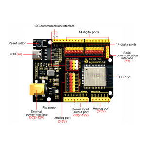 Keyestudio IOT บอร์ด ESP32-WROOM-32 PLUS Development + Type C USB WIFI + สำหรับโครงการ ESP32 ardruino - Product Image 5