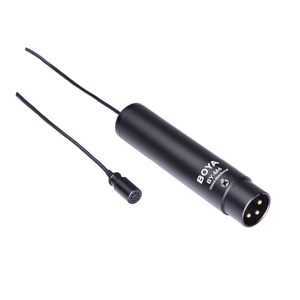 <span class=keywords><strong>BOYA</strong></span> BY-M4C <span class=keywords><strong>XLR</strong></span> Clip Collar Lavalier Microphone Mic for Camcorders - Product Image 4