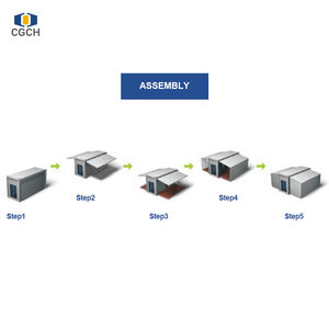 CGCH Lüks Sandviç Panel 20Ft 30Ft Genişletilebilir Konteyner Ev Prefabrik Mobil Ev Taşınabilir Uzatılabilir Konteyner Ev - Product Image 6