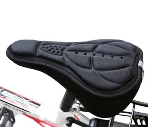 Оптовая продажа с фабрики, мягкий дышащий 3D чехол на сиденье унисекс для велосипеда, удобный губчатый чехол на сиденье горного велосипеда, подушка на седло велосипеда