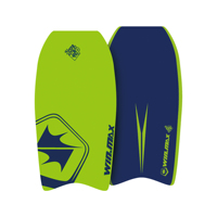 Planche de bodyboard Win.max de haute qualité, 36 pouces, en EPS et HDPE, avec laisse, pour enfants et adolescents, pour les eaux offshore