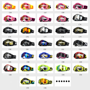 <span class=keywords><strong>Gafas</strong></span> de Motocross y Esquí, Protección Contra Viento y Arena, Antivaho, Protección UV, Lente Cilíndrica Abierta, para Conducción al Aire Libre - Product Image 1