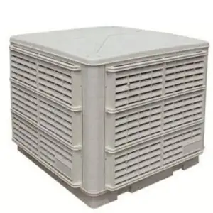 Refrigerador de ar evaporativo portátil, ventilador centrífugo de descarga de fluxo de ar 36000m3/h, ventilador de ar, refrigerador de ar evaporativo