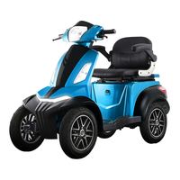 Nouveau scooter électrique à quatre roues unisexe de 500 W, pas cher, autonomie de 60 km, mobylette électrique par charge pour les personnes âgées et les personnes handicapées, tourisme