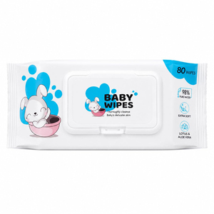 Customized <b>Wipe</b> Multi-function Pure Water Natural Moisturizing <b>Biodegradable</b> Organic Cleaning Wet <b>Wipes</b> - Product Image 1