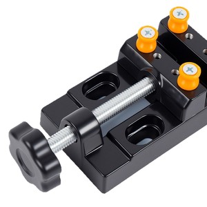 Aridoo Mini <b>Bench</b> Vise 5-50mm Aluminum Alloy DIY Hand Tool Clamp Stationary Workbench Fixture - Product Image 5