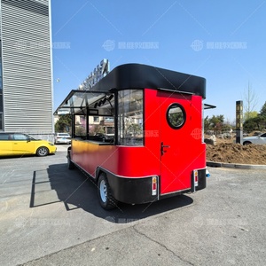 Remolque de Comida Personalizado de Fábrica, Cafetería Móvil, Remolque de Catering Equipado <span class=keywords><strong>con</strong></span> Helados, Hot Dogs, Pizza, Camión de Comida Rápida - Product Image 5