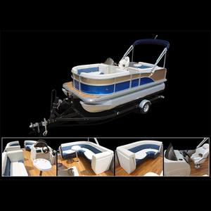 <span class=keywords><strong>Barca</strong></span> Pontone Compatta in Alluminio da 5,8m per 7 Passeggeri, Completamente in Alluminio per Crociere Fluviali e Piccole Feste - Product Image 6